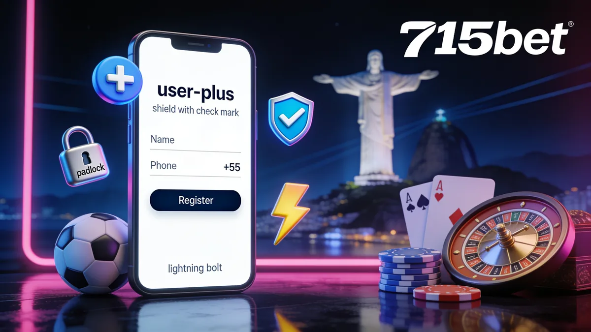 715bet no Brasil — Como Funciona o Processo de Cadastro na 715bet?